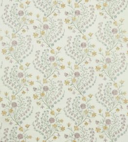 Madeleine Fabric by Nina Campbell Purple/Yellow