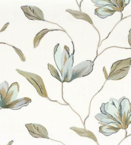 Magnolia Fabric by Camengo Azur