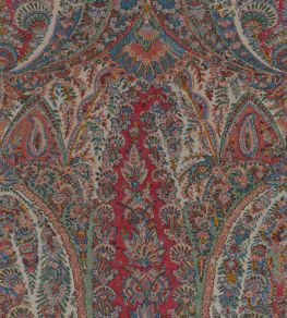 Mahara Fabric by Travers Antique Red