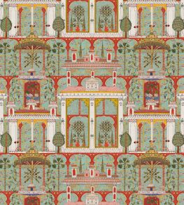 Majorelle Garden Wallpaper by MINDTHEGAP Agate Majorelle Garden Wallpaper by MINDTHEGAP Agate