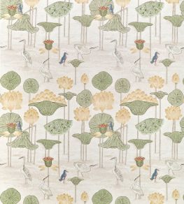 Malea Fabric by Thibaut Gold Malea Fabric by Thibaut Gold