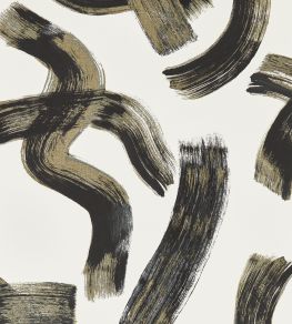 Malevich Wallpaper by Clarke & Clarke Noir