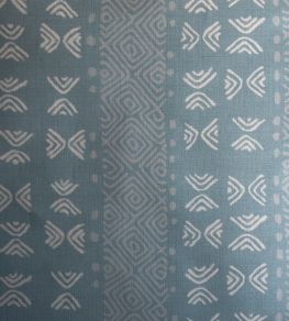 Mali Fabric by Titley and Marr Aqua & Stone Mali Fabric by Titley and Marr Aqua & Stone