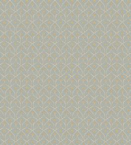 Mallow Trellis Wallpaper by Josephine Munsey Light Blue Mallow Trellis Wallpaper by Josephine Munsey Light Blue