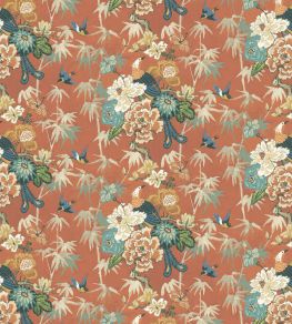 Maluku Wallpaper by Arley House Burnt Orange Maluku Wallpaper by Arley House Burnt Orange