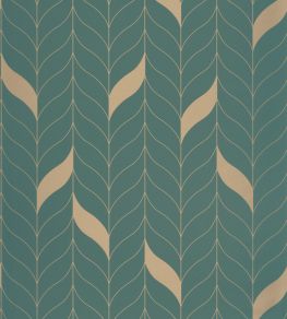 Manille Wallpaper by Caselio Vert Anglais Manille Wallpaper by Caselio Vert Anglais