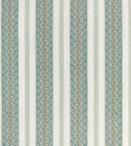 Manningtree Fabric by Nina Campbell Teal/Beige Manningtree Fabric by Nina Campbell Teal/Beige