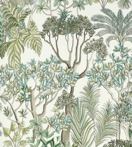 Morny Wallpaper by Manuel Canovas Vert de Gris Morny Wallpaper by Manuel Canovas Vert de Gris
