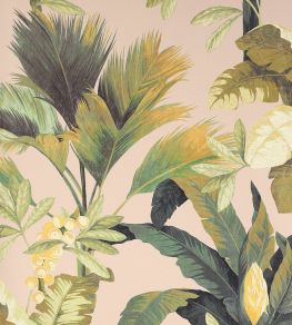Salengro Wallpaper by Manuel Canovas Peche Salengro Wallpaper by Manuel Canovas Peche