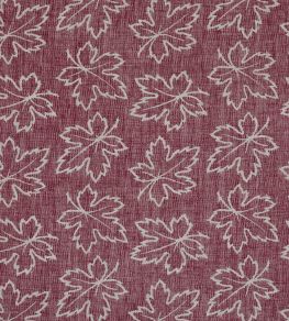 Maple Fabric by Fermoie Magenta Maple Fabric by Fermoie Magenta