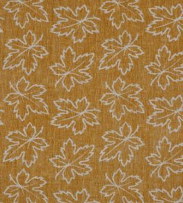Maple Fabric by Fermoie Ochre Maple Fabric by Fermoie Ochre