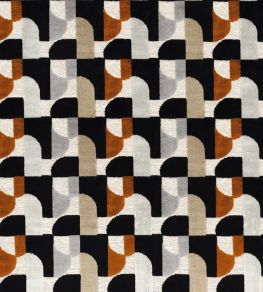 Marcel Fabric by Casamance Noir Acajou Marcel Fabric by Casamance Noir Acajou