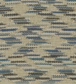 Marden Fabric by Nina Campbell Indigo/Blue/Beige Marden Fabric by Nina Campbell Indigo/Blue/Beige