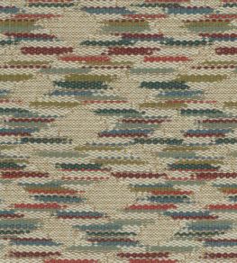 Marden Fabric by Nina Campbell Red/Teal/Olive Marden Fabric by Nina Campbell Red/Teal/Olive