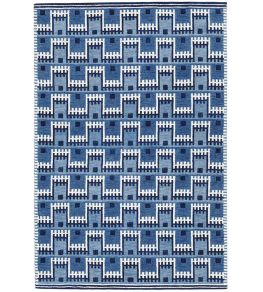 Marga Rug by William Yeoward Indigo Marga Rug by William Yeoward Indigo