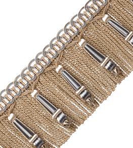 Margaux Beaded Bullion Fringe Trimming by Samuel & Sons Wedgewood Dore Margaux Beaded Bullion Fringe Trimming by Samuel & Sons Wedgewood Dore