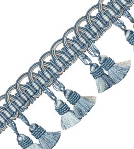Margaux Tassel Fringe Trimming by Samuel & Sons Bleuet Margaux Tassel Fringe Trimming by Samuel & Sons Bleuet
