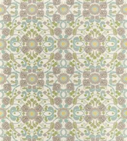 Margaux Fabric by Thibaut Beige and Yellow Margaux Fabric by Thibaut Beige and Yellow