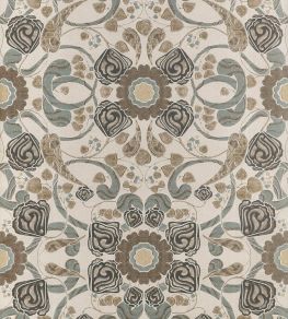 Margaux Wallpaper by Thibaut Brown Margaux Wallpaper by Thibaut Brown