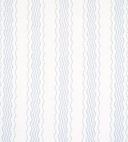 Margot Linen Sheer Fabric by Schumacher Blue Margot Linen Sheer Fabric by Schumacher Blue