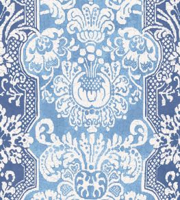 Marigold Wallpaper by GP & J Baker Blue