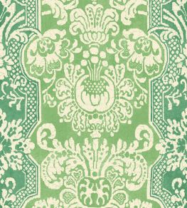 Marigold Wallpaper by GP & J Baker Green