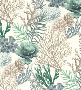 Marin Fabric by Camengo Aqua Marin Fabric by Camengo Aqua