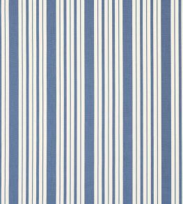 Markie Stripe Fabric by Schumacher Indigo