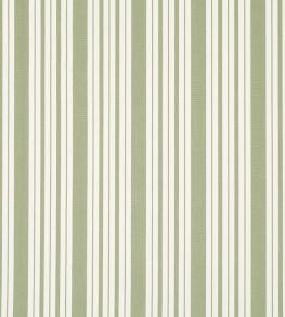 Markie Stripe Fabric by Schumacher Leaf Green