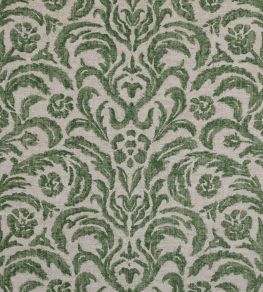 Marlborough Fabric by Fermoie Bottle Green