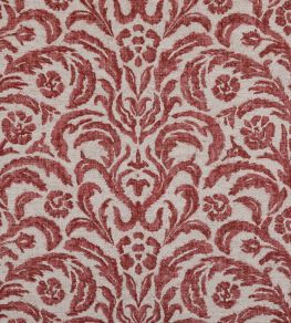 Marlborough Fabric by Fermoie Dark Red Marlborough Fabric by Fermoie Dark Red