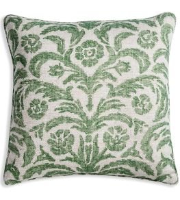 Marlborough Cushion by Fermoie Green Marlborough Cushion by Fermoie Green