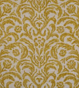 Marlborough Fabric by Fermoie Yellow