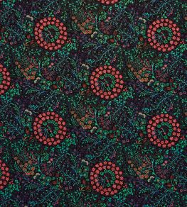 Marquess Garden in Cotton Velvet Fabric by Liberty Jade