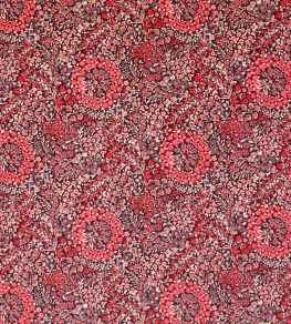 Marquess Garden in Cotton Velvet Fabric by Liberty Lacquer
