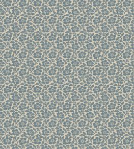 Martock Sprig Wallpaper by Mulberry Home Blue Martock Sprig Wallpaper by Mulberry Home Blue