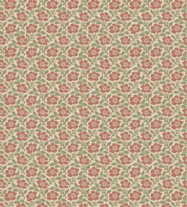 Martock Sprig Wallpaper by Mulberry Home Red/Green Martock Sprig Wallpaper by Mulberry Home Red/Green