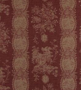 Les Oiseaux Fabric by Marvic Cerise Les Oiseaux Fabric by Marvic Cerise
