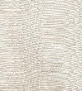 Misa Moire Plain Fabric by Marvic White