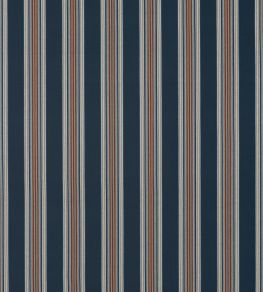 Marylebone Fabric by Clarke & Clarke Navy/Rust Marylebone Fabric by Clarke & Clarke Navy/Rust