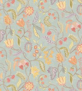 Masino Wallpaper by Osborne & Little Aqua Masino Wallpaper by Osborne & Little Aqua
