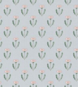 Maskrosen Wallpaper by Sandberg Soft Blue Maskrosen Wallpaper by Sandberg Soft Blue