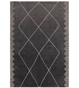 Mason Diamond Rug by Asiatic Black Mason Diamond Rug by Asiatic Black
