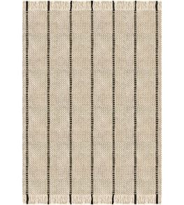 Massproductions Cord Rug by Layered Black White Massproductions Cord Rug by Layered Black White