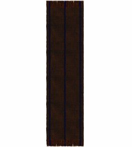 Massproductions Cord Runner Rug by Layered Blue Brown