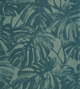 Mata Wallpaper by Casadeco Vert Tiaga