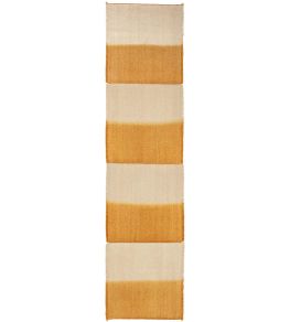 Matiz Bands Runner Rug by Nanimarquina Mustard Matiz Bands Runner Rug by Nanimarquina Mustard