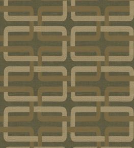 Matjara Wallpaper by Casamance Kaki/Dore Matjara Wallpaper by Casamance Kaki/Dore