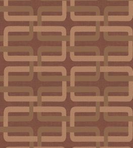 Matjara Wallpaper by Casamance Terracotta/Cuivre