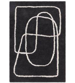 Matrix Infinity Rug by Asiatic Charcoal 94
